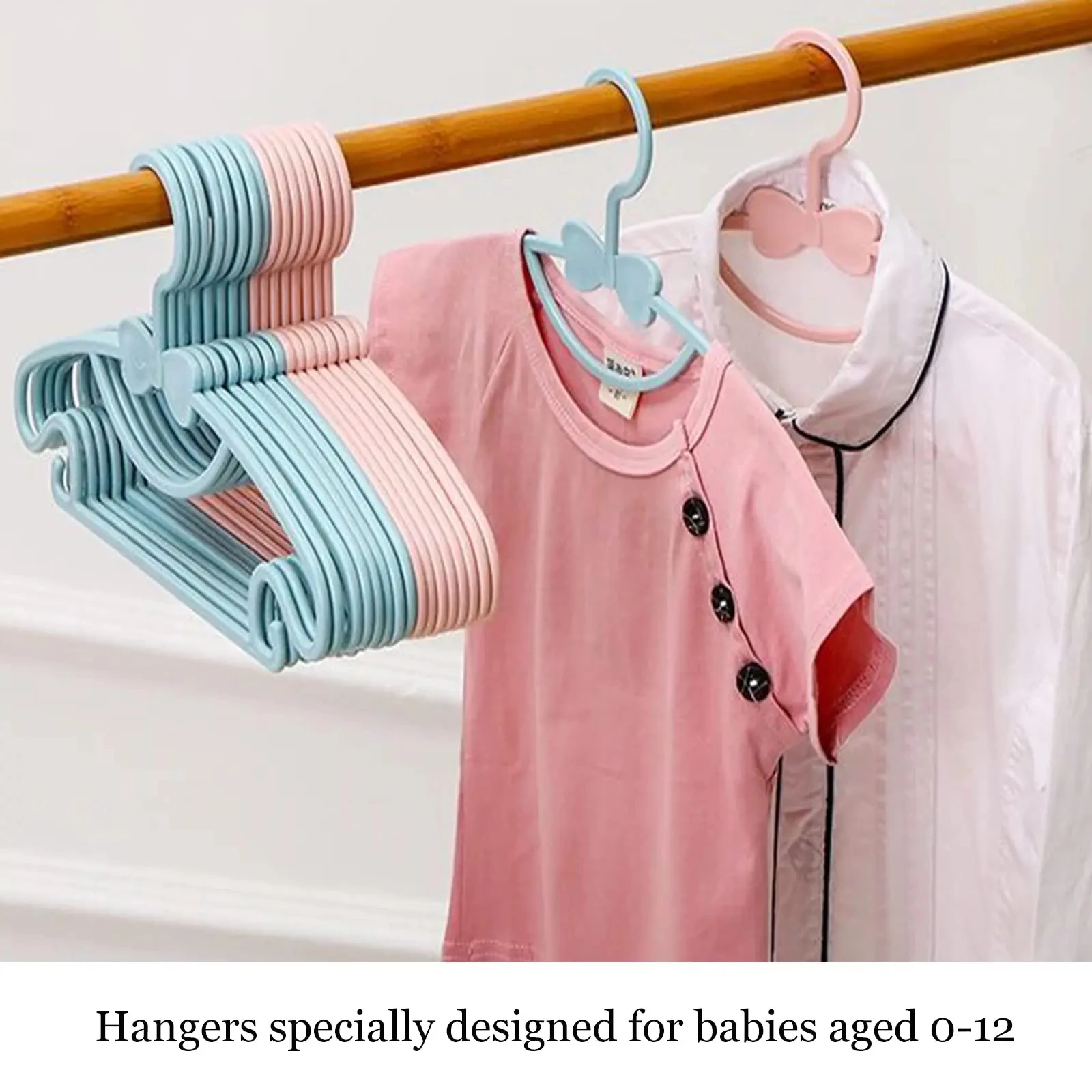 Baby Hanger 10pcs Kids Clothes - огляд і ціна Baby Clothing Hanging Rack
