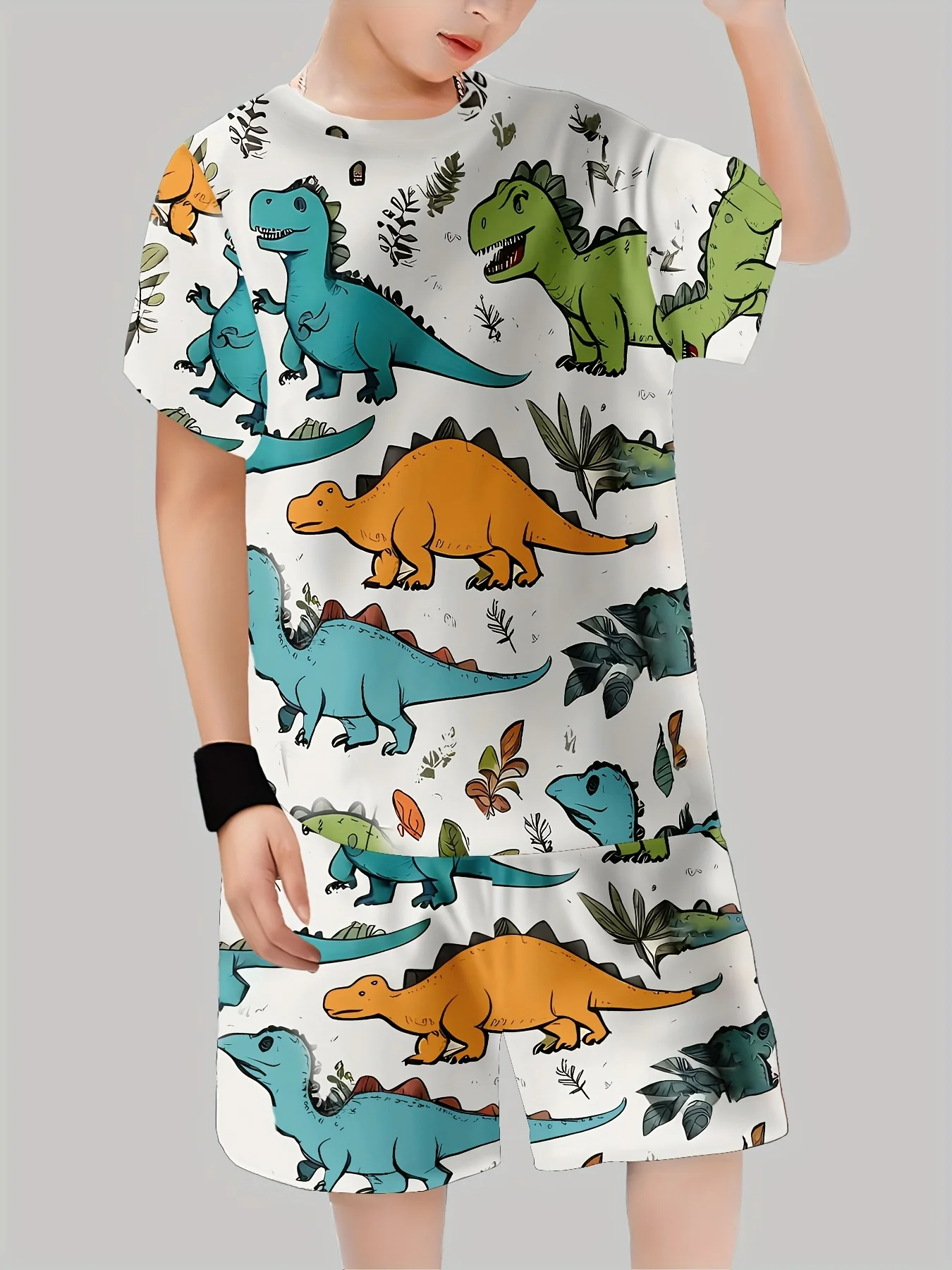 New Dinosaur Printed Outfits T - огляд і ціна Baby Clothing Usa
