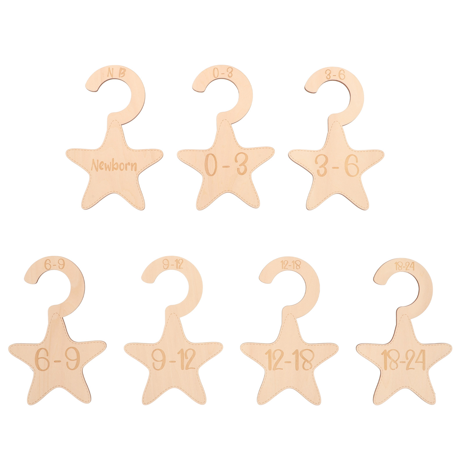 7Pcs Baby Clothes Closet Divid - огляд і ціна Baby Clothing Dividers