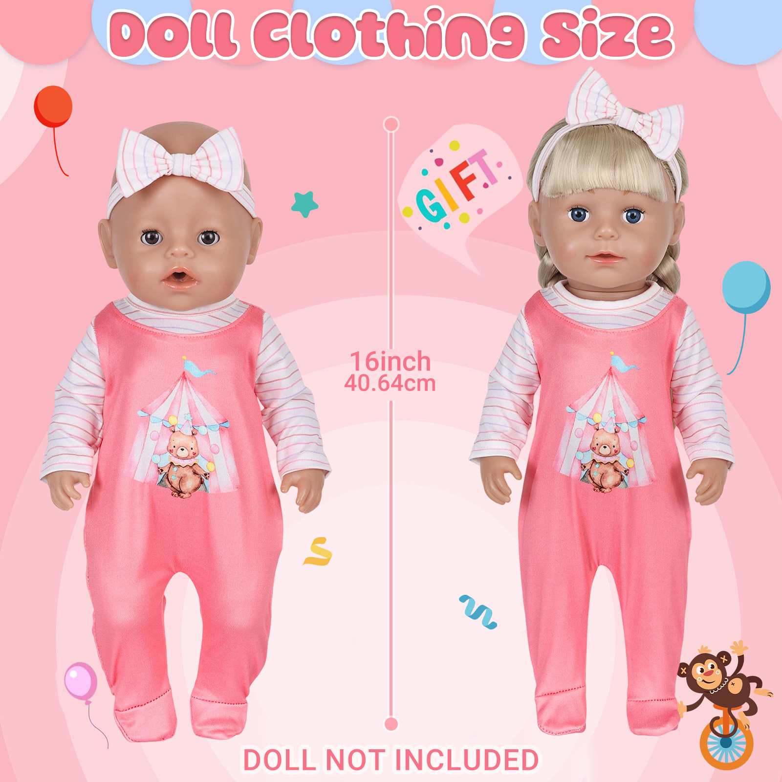 Doll Clothes for 16-18inch 40- - огляд і ціна Baby Clothing Usa