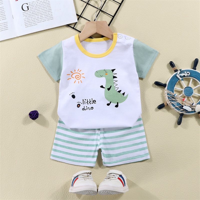 Cotton Tees+Shorts 2-piece Tra - огляд і ціна Baby Clothing Dividers