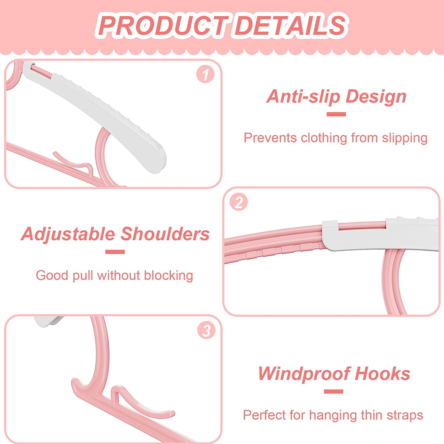UNTIOR Non-slip Baby Clothes H - огляд і ціна Baby Clothing Hanging Rack