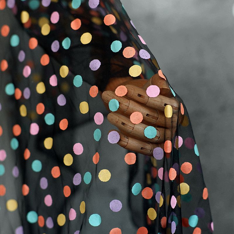 155cm Wide Colorful Polka Dot  - огляд і ціна Baby Clothing Organic
