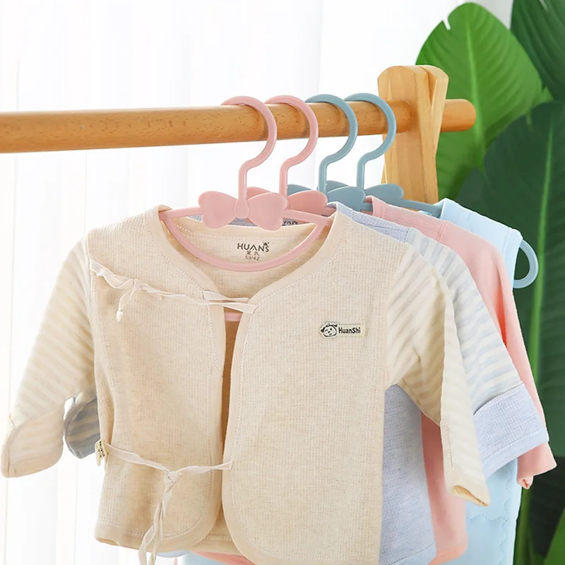 5-50Pcs Baby Hangers Plastic K - огляд і ціна Baby Clothing Hanging Rack